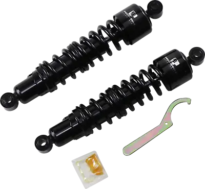 Progressive 412 Black 13.5  Standard Rear Shocks Fits 1991-17 Harley Dyna Models • $310.45