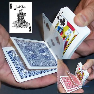 Svengali Black White Joker Deck - Blue Bicycle Back - Magic Playing Card Trick • $10.85