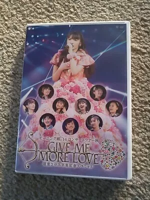 Morning Musume '14 Give Me More Love Concert DVD. Sayumi Michishige Graduation • $30