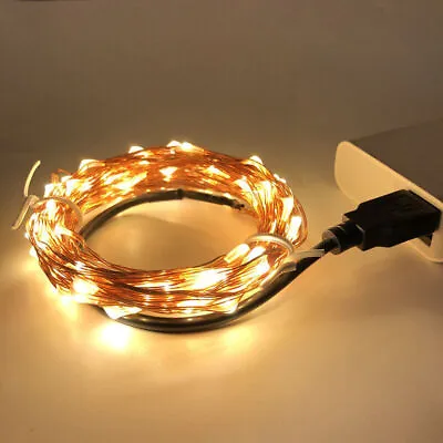 1-20m LED Strip Lights 5050 RGB Colour Change Under Cabinet Kitchen TV Lighting • £2.89