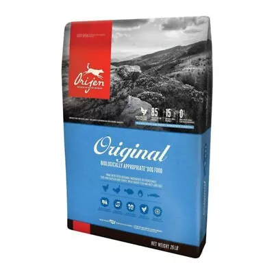 $60.98 • Buy ORIJEN Original Grain-Free Dry Dog Food 25-lb