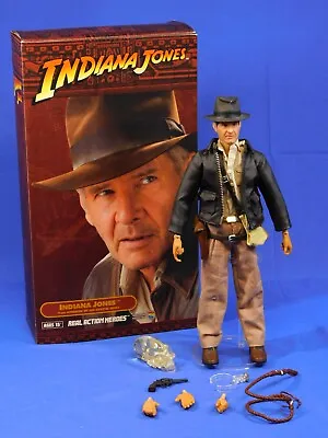 Indiana Jones 1:6 Scale Medicom Rah Figure Kingdom Of The Crystal Skull Complete • $219.99