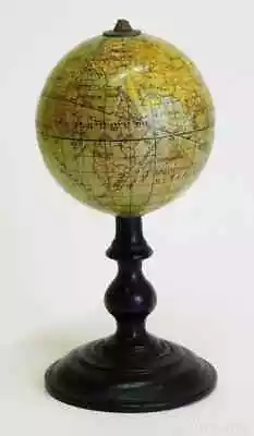 $800 • Buy 1914ca - Important French Globe, Lebegue Miniature Or Pocket Globe 6cm