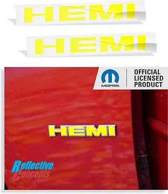 HEMI Badge Overlay Decals  For 2006-2010 Dodge Charger • $14.99