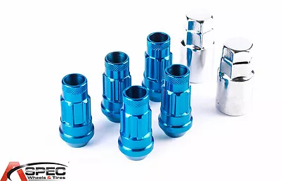 Blue 12x1.25 Varrstoen V48 Lug Lock 5pc W/ Key Fit Xxr Esr Esm Str Rota Rim • $68.50