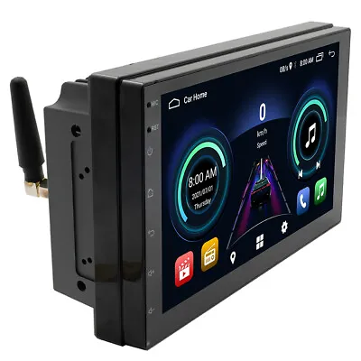 Android 10.1 Car Stereo Radio MP5 Player GPS Navigation Digital 7in Touch Screen • $101.60