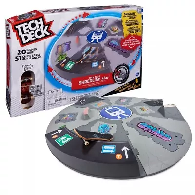 Tech Deck Shredline 360 Skateboard (Turntable) NIB • $33.89