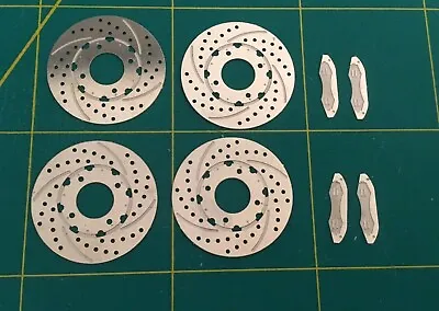 1/18 - Photo-etched Brake Discs & Callipers X 4 (Modified Tuning) 22mm • £6.99