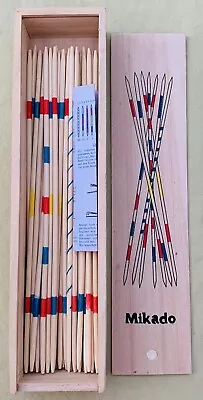 MIKADO Skill Game Of 41 Wood Wooden Pick Up Sticks • $6
