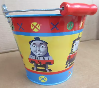 Vintage Thomas The Tank Engine & Friends 1997 Schylling Tin Pail Sand Bucket  22 • $31.99