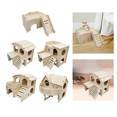 Hamster House Cage Accessories Hamster Hideout Hut For Hamster Rat Small Pet • $27.24