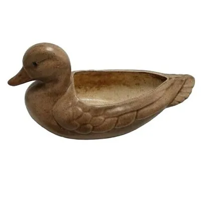 Brown Duck Planter Ceramic • $29.11