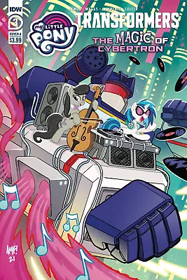 Transformers And My Little Pony The Magic Of Cybertron Poster Comic Book Issue 3 • $15