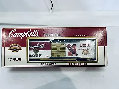 K-LINE Campbell's 125th Anniversary Train Boxcar  # K649201     0-027 • $17