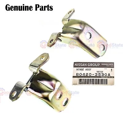GENUINE Nissan Navara D22 Front Right Door Hinges Kit Upper And Lower • $173.52