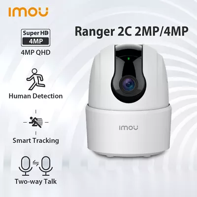 $44.99 • Buy Imou 2MP/4MP Home Wifi 360 Camera Human Detection Baby Security IP Camera Gift