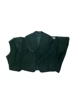 Caravelli S600512V 3Pcs Modern Fit Suit Augusta Green • $179.99