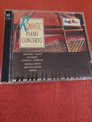 The Romantic Piano Concerto Volume 5  Roland Keller Michael Ponti 2 CD Vox • $10