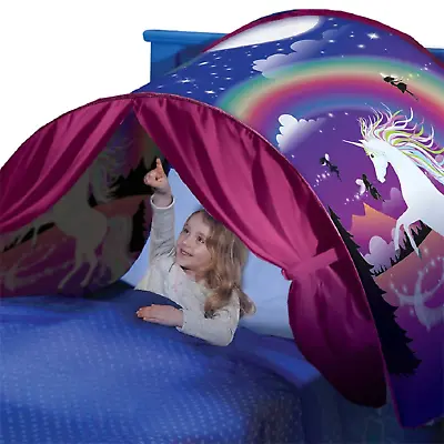 Pop Up Sensory Tent Dark Den Lights Chill Relax Fun Autism Deluxe Dream Unicorn • £39.99