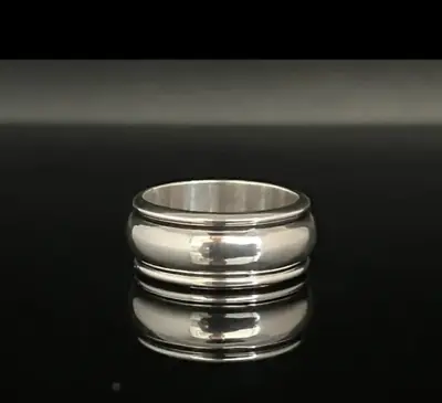 Meditation Ring Handmade Solid 925 Sterling Silver Band& Statement Ring All Size • $12.31