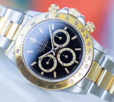 1997 Rolex Zenith Daytona Ref 16523 - Men's Vintage Steel/Gold Watch + Box! • $13900