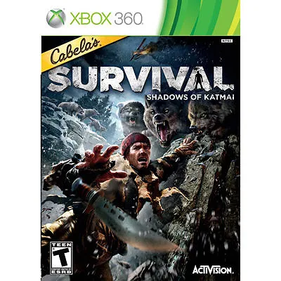 Cabelas Survival: Shadows Of Katmai - Xbox 360 • $8.94