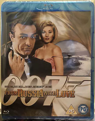 From Russia With Love Action James Bond Spy Thriller Sean Connery Blu Ray New • £5.99