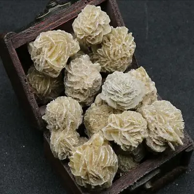 $1.50 • Buy 2-3cm Bulk Desert Rose Selenite Stones Healing Crystal Stone Mineral Cluster