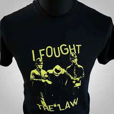 I Fought The Law T Shirt Black • £13.99
