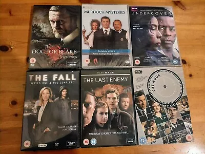 6 X Mystery Thriller TV Series Inc The Hour Murdoch Mysteries Series 4 The Fall • £8