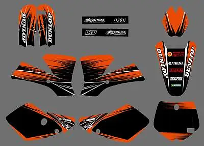 Motorcycle Team Graphic Kit Decal For KTM SX 65 2002-2008 • $52.35