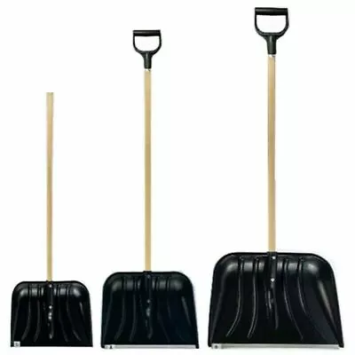 £6.49 • Buy Snow Shovel Pusher Scooper Mucking Out Garden Spade Winter Lightweight Clearing