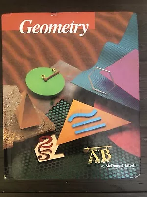 McDougal Littell Geometry Textbook - Hardcover • $43