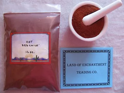 HATCH NEW MEXICO  HOT  RED CHILE POWDER   12 OZ  Fresh!  USA SELLER  FREE SHIP • $15.99