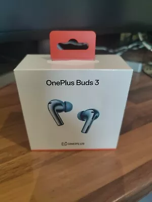 OnePlus Buds 3 Bluetoooth Earphones Splendid Blue (New & Sealed) • £51