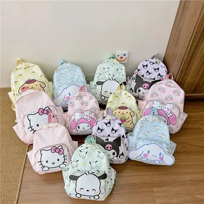 Sanrio Kids Schoolbag Backpack Kitty Kuromi Cinnamoroll Kindergarten Backpack AU • $19.90
