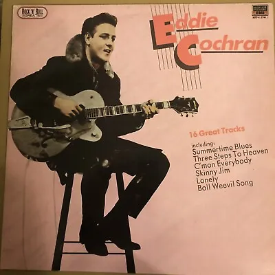 EDDIE COCHRAN - Sixteen Great Tracks (Music For Pleasure MFP 4157481) LP 12” Ex • £9