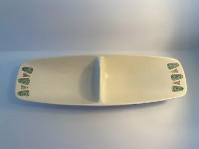  Gorgeous Metlox NAVAJO Two Part Divided RELISH Server Bowl In MINT Condition • $24