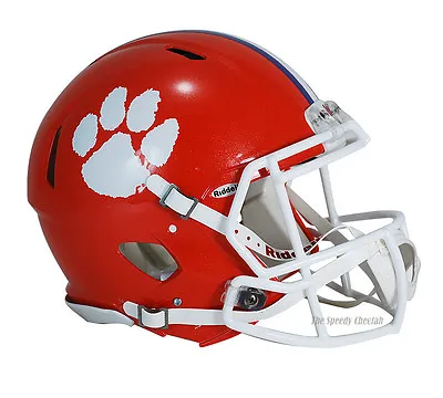 Clemson Tigers Riddell Speed Authentic Ncaa Football Helmet • $289.95