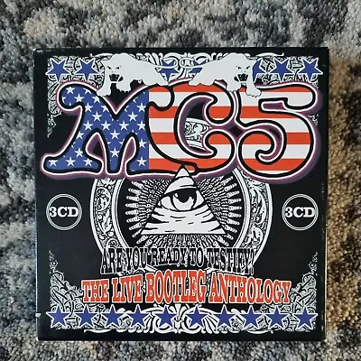 MC5 Are You Ready To Testify? The Live Bootleg Anthology 3CD Boxset 2004 • $21.12