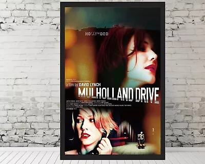 Mulholland Drive Movie Poster Naomi Watts Laura Harring 11x17  Framed Gift • $33.90