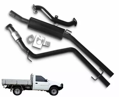 2.5  Turbo-Back Stainless Steel Exhaust System For 2.8lt Holden Rodeo TF Cab Cha • $1189