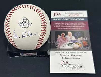 Ian Kinsler Signed 2023 World Series Baseball Rangers Autographed Auto JSA COA • $149.99