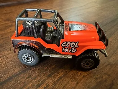 1983 Matchbox JEEP 4X4 Orange Cool Mud • $5