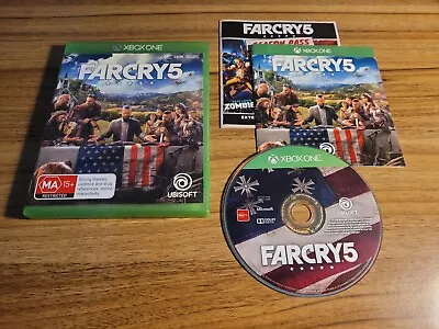 Far Cry 5  Xbox One (complete) VGC  AUS • $13.95