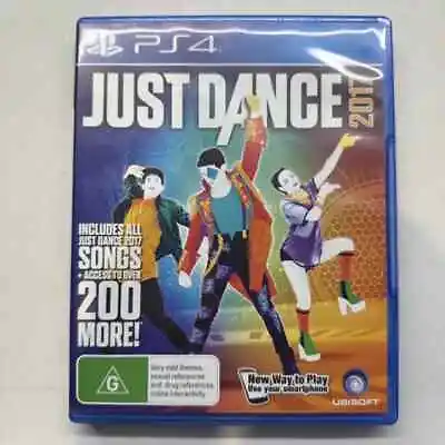 Just Dance 2017 PS4 Sony Playstation 4 PAL • $16.99