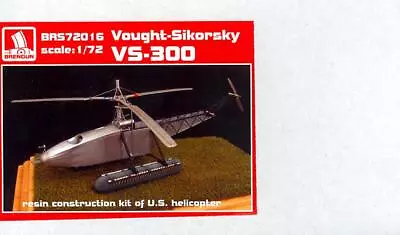 Brengun Models 1/72 VOUGHT SIKORSKY VS-300 HELICOPTER Resin & Photo Etch Model • $29.99