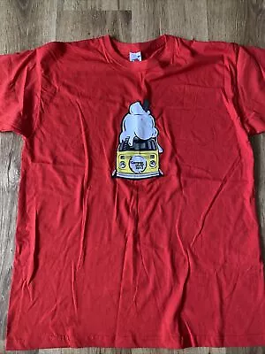 VW Camper Van T Shirt Camper Show 2013 Red Vgc Large • £7.50