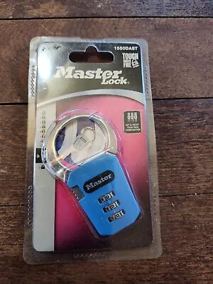 New Master Lock Combination Blue 1550dast Ships Free 😃 • $9.89