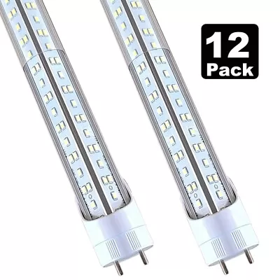 12Pack T8 4FT G13 Bi Pin Led Tube Light Bulbs 72W 4 Foot Led Shop Light 6500K • $119.57